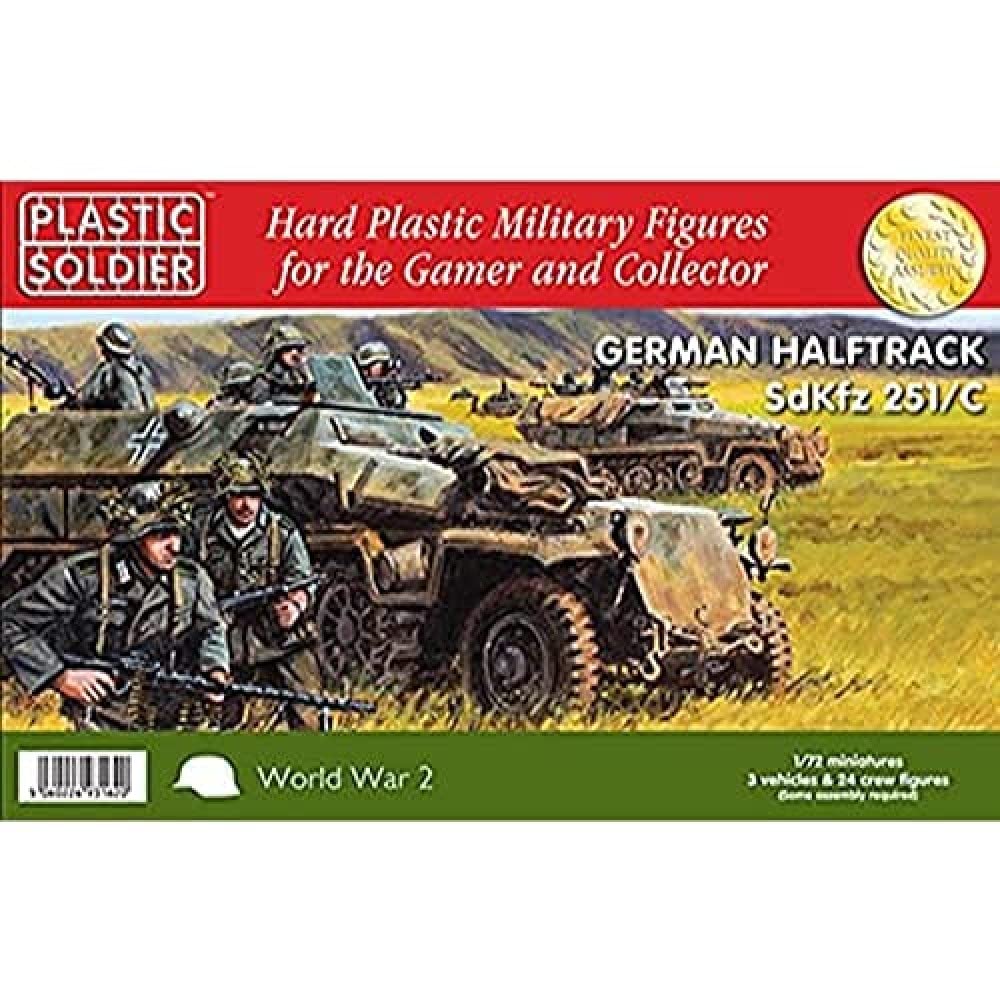 Amazon | プラスチックソルジャー 1/72 ドイツ SdK.fz. 251/C